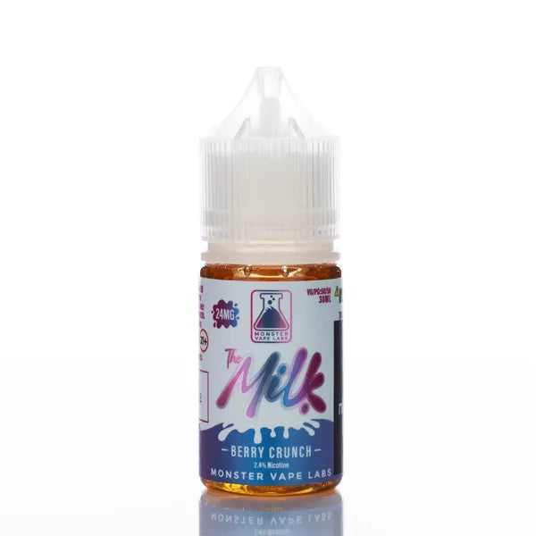 The Milk E-Liquid TFN Salts - Berry Crunch - 30ml - Black Coral